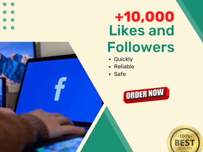 10K Facebook Page quick Likes & Followers. 100% safe.