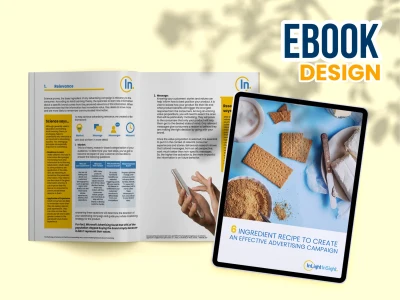 Ebook/Whitepaper layout design in PDF format. Book formatting, Book cover