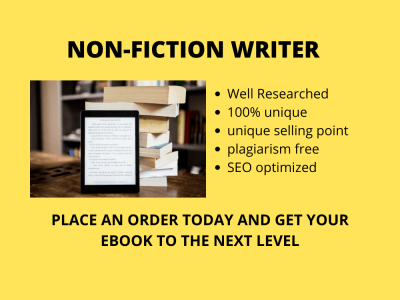 A Well Researched Non-Fiction Ebook