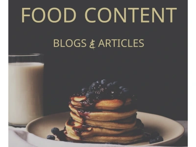 Engaging and tasty content of food using SEO