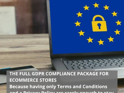 A full GDPR compliance package for your ecommerce store