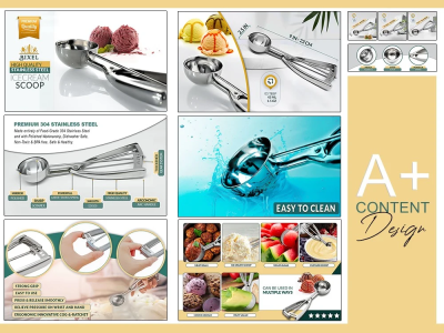 Complete set amazon listing images & A-plus Content for your product