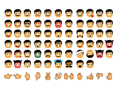 A lovely set of Emojis.