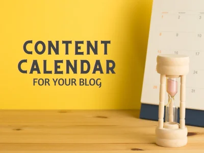 One-month editorial calendar for your blog