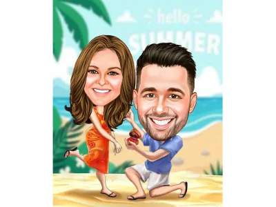 A Cool Cartoon Caricature and Avatar of your photo
