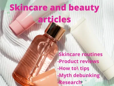 Attention-grabbing skincare and beauty articles