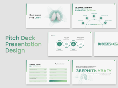 A professional presentation/pitch deck design within 2 days