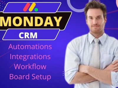 Exquisite services based on Project Management using the Monday CRM.