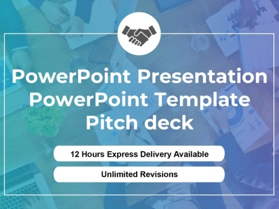 A client-winning business PowerPoint presentation or pitch deck