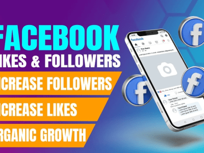 10k Real Organic Facebook likes & Followers, promotion, Facebook marketing