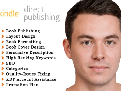 Formatting, publishing and promotion of your book on amazon and kindle KDP
