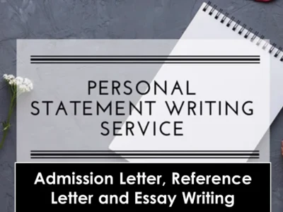 Personal Statement, Admission Essay and Statement of Purpose Writer
