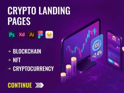 NFT Landing Page NextJS HTML CSS Cryptocurrency Landing Page Design