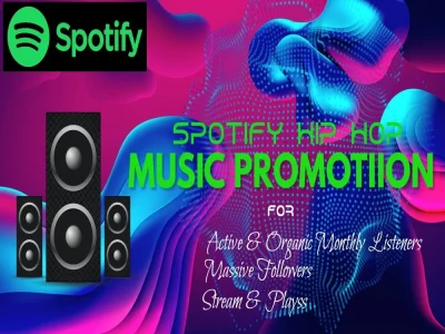 Organic Spotify viral music promotion