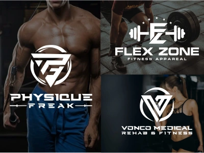Fantastic Gym Fitness, Sports, and Monogram, LOGO Design For Your Business