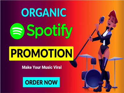 Organic Spotify promo for your music
