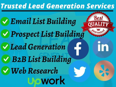 B2b lead generation and email address by linkedin