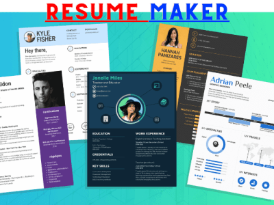 A revamped resume tailored to your next job with best design
