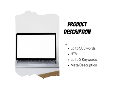 SEO-optimized product descriptions (German/English)