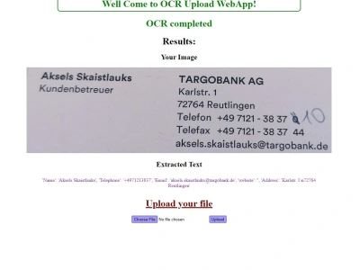 A fantastic OCR model which detects text in your documents. | Upwork