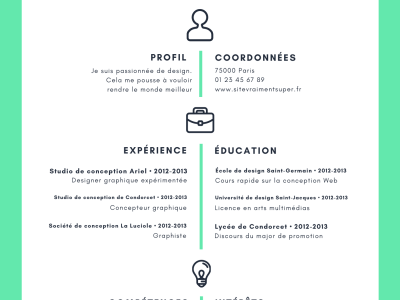 A revamped resume designed for your next job