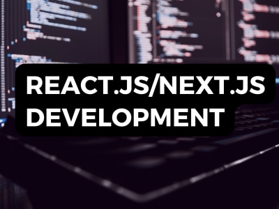 Attractive React.js/Next.js website. | Upwork