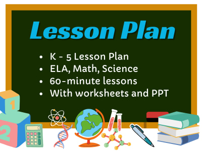 A customized lesson plan for Kindergarten to Grade 5, classroom-ready!