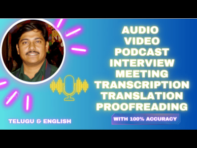 100% Error-Free Telugu Transcription