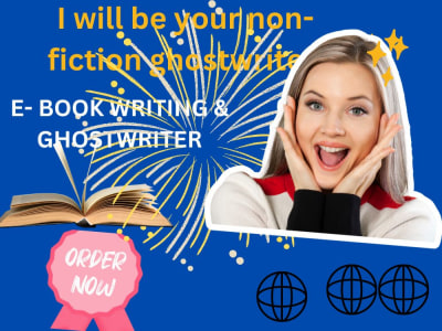 An ORIGINAL, UNIQUE, CREATIVE & SELLABLE book or ebook on any topic