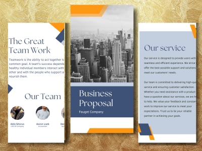Captivate Your Audience with a Minimalist Business Proposal Design