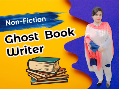 An experienced ghostwriter for nonfiction book and ebook.