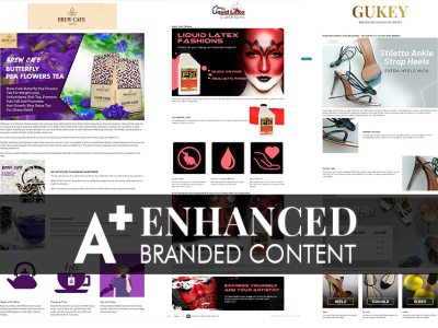 Enhanced brand content EBC A+ Amazon listing description optimization