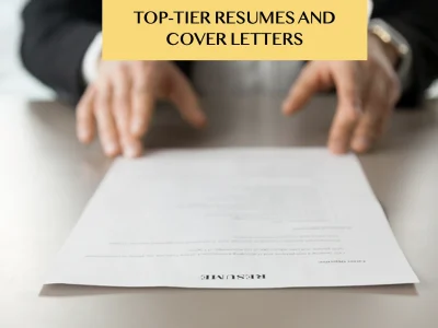 Well-written cover letters and networking emails!
