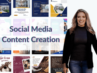 Creative social media designs for Facebook, Twitter, Instagram or LinkedIn