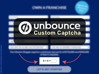 Custom Captcha on Unbounce Forms