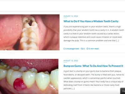Filler articles for your website.