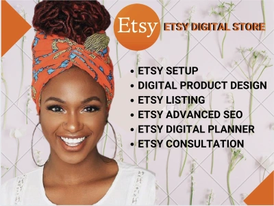 Etsy digital product store, etsy listing, etsy digital planner, etsy SEO