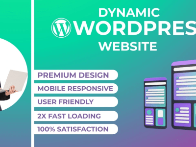 A dynamic and responsive WordPress website design | Upwork