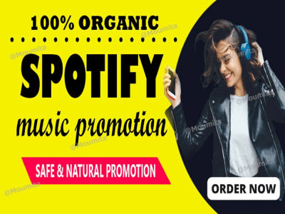 Organic Spotify Promotion For Your Music