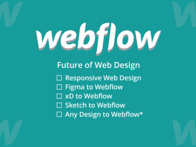 Design or redesign your Webflow website