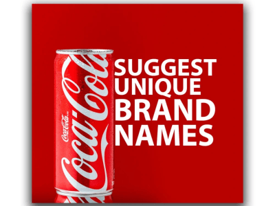 Brand name suggestion, business name, logo design and full branding