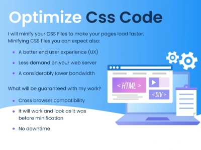 Your pages load faster. I will minify CSS files.