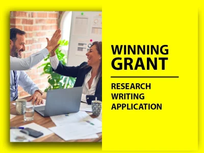 Grant research, grant proposal, grant writing, and grant application