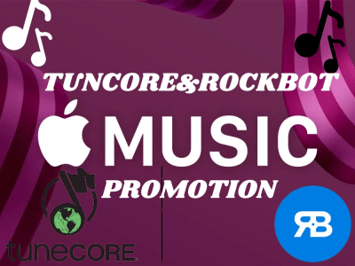 Organic viral tunecore music, rockbot promotion to monthly listeners