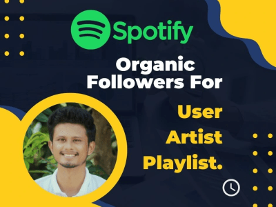 20000+ Spotify User/Artist/Playlist Followers promotions for Spotify music