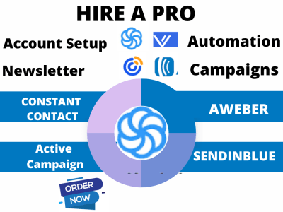 Active Campaign expert, Constact contact Automation, Aweber &  Sendinblue