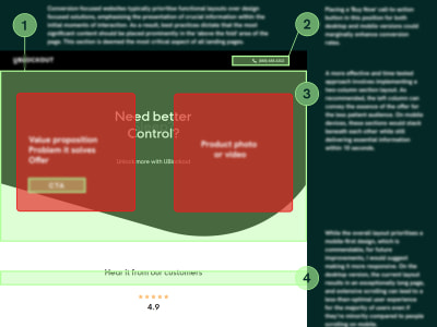 Landing page conversion rate optimisation (CRO) audit