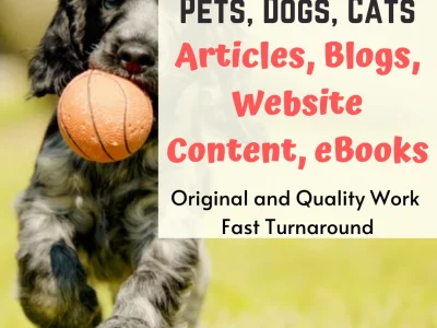 SEO Veterinary articles & blogs on dogs, cats, and other pets