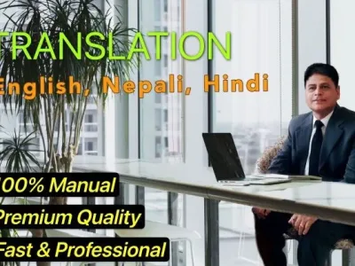 Translation between English, Hindi to Nepali and vice versa