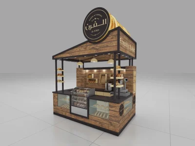 Awesome Food and Beverage kiosk design
